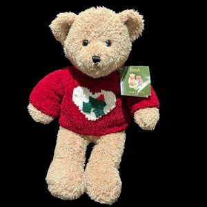 Harrod's Soft Toys Christmas Teddy Bear